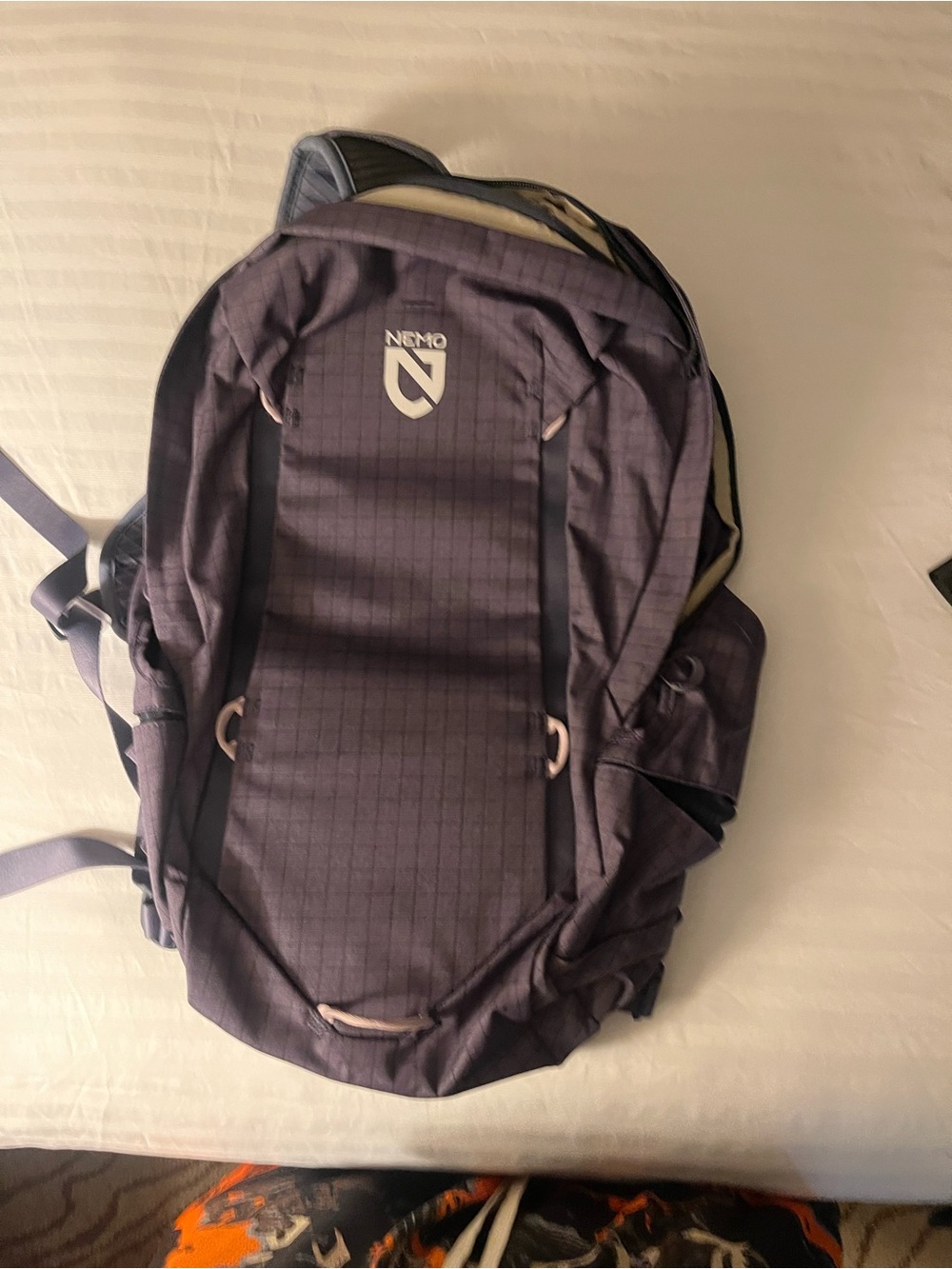 Men's Purple Everyday Backpack - Durable Travel & Commuter Bag